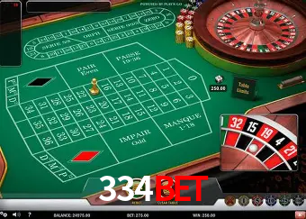Roulette Table 334bet